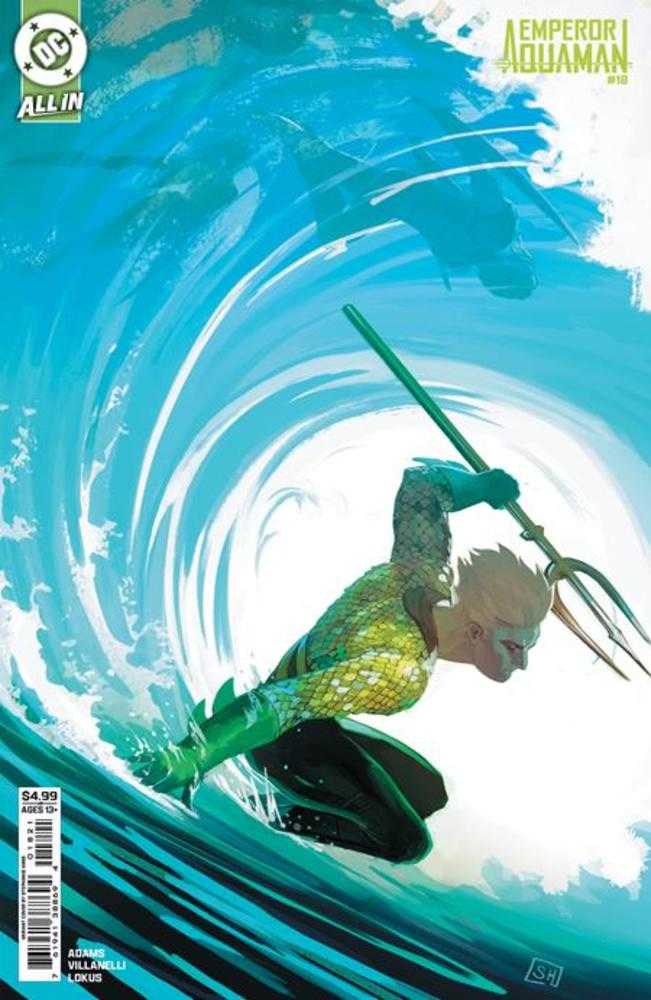 Emperor Aquaman 18 Cover B Stephanie Hans Card Stock Variant - Walt's Comic Shop