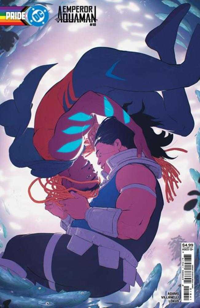 Emperor Aquaman 18 Cover D Bruka Jones DC Pride Card Stock Variant - Walt's Comic Shop
