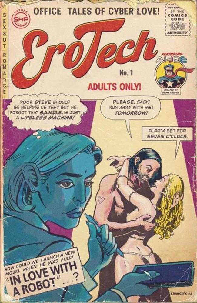 Erotech 1 (Of 5) Cover A Geoffrey Krawczyk (Mature) - Walt's Comic Shop