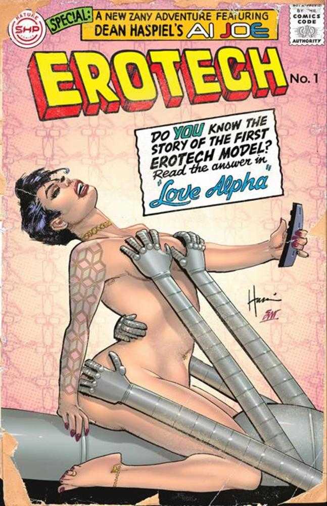Erotech 1 (Of 5) Cover B Inc Howard Chaykin 1:5 Ratio Variant (Mature) - Walt's Comic Shop