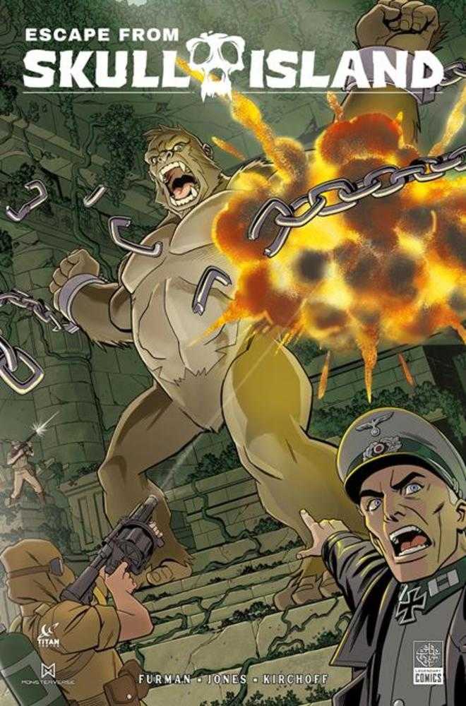 Escape From Skull Island 1 (Of 4) Cover B Christopher Jones Variant - Walt's Comic Shop