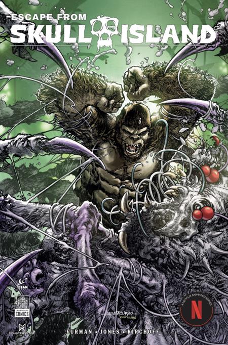 Escape From Skull Island TP Direct Market Edition Harvey Tolibao Cover *PRE-ORDER* - Walt's Comic Shop