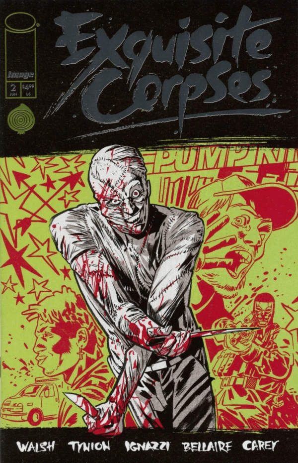 Exquisite Corpses 2 Michael Walsh Thank You Foil Rare Variant - Walt's Comic Shop