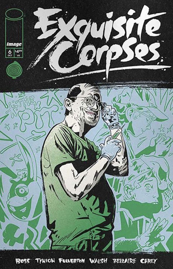 Exquisite Corpses 6 Michael Walsh Thank You Foil Rare Variant - Walt's Comic Shop