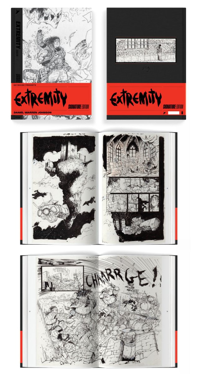 Extremity: Signature Edition and The Art of Extremity Slipcase Set *PRE-ORDER* - Walt's Comic Shop