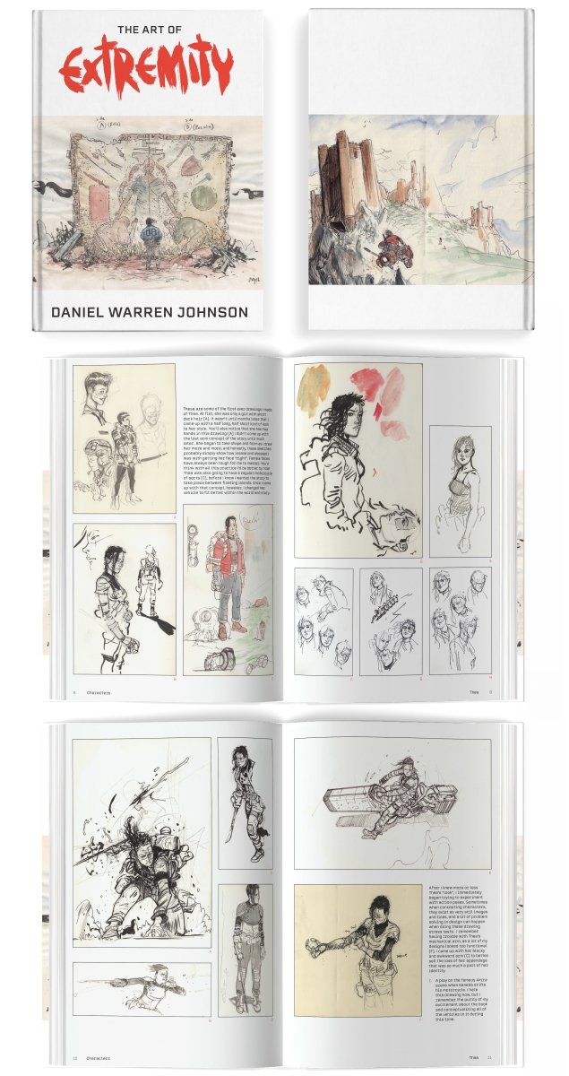 Extremity: Signature Edition and The Art of Extremity Slipcase Set *PRE-ORDER* - Walt's Comic Shop