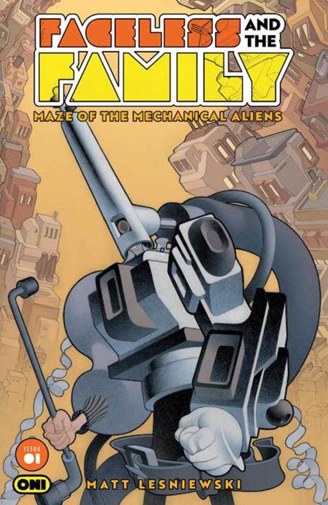 Faceless And The Family Maze Of The Mechanical Aliens 1 (Of 4) Cover A Matt Lesniewski - Walt's Comic Shop