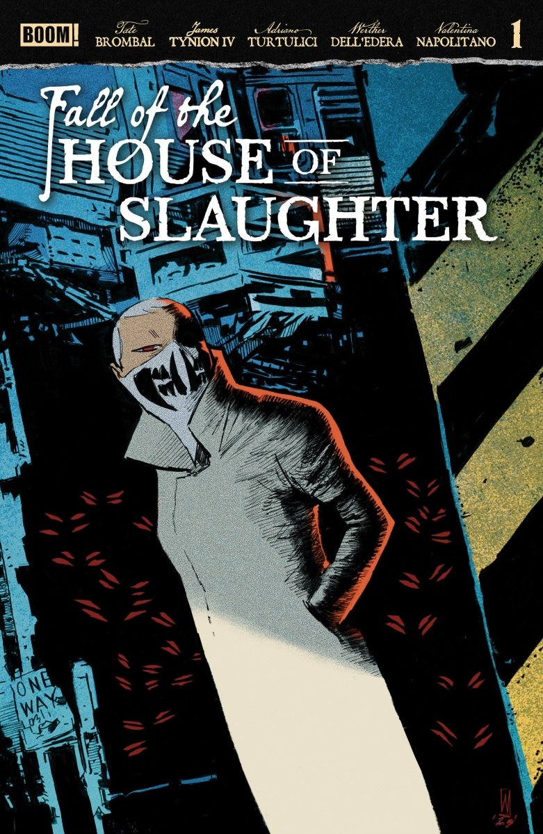 Fall Of The House Of Slaughter 1 B Main (Dressed, Dell'edera) - Walt's Comic Shop