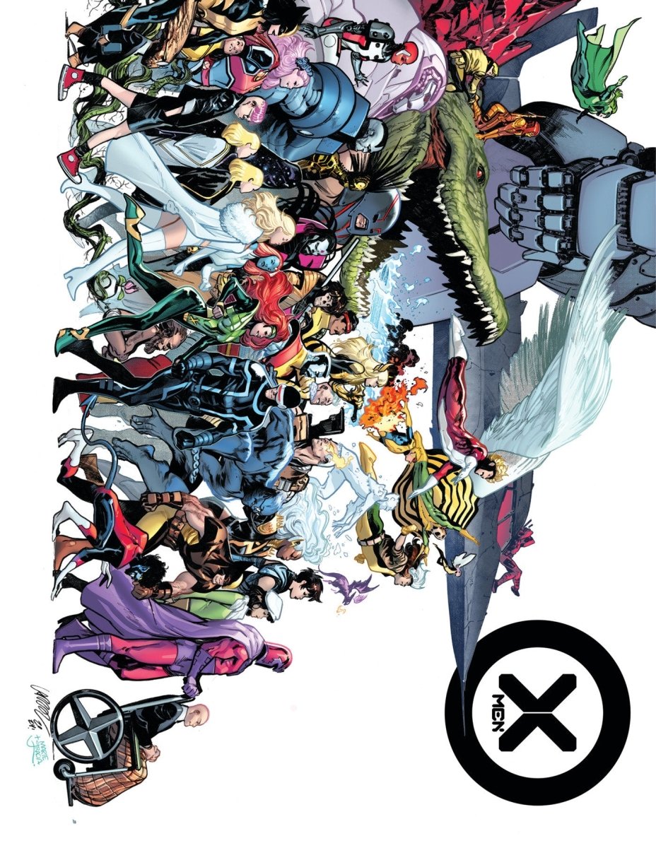 Fall Of The House Of X/Rise Of The Powers Of X Omnibus Pepe Larraz Cov