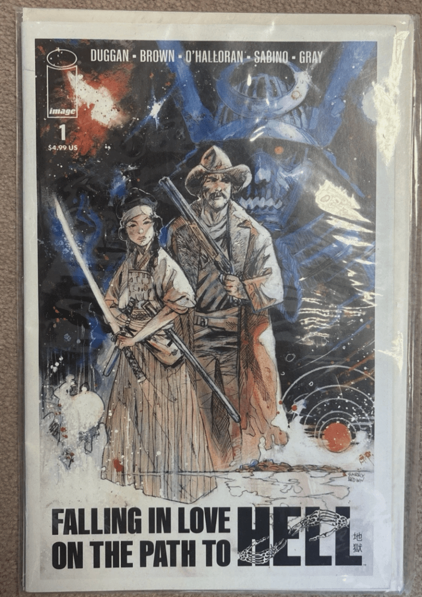 Falling In Love on the Path To Hell 1 ASHCAN - Walt's Comic Shop