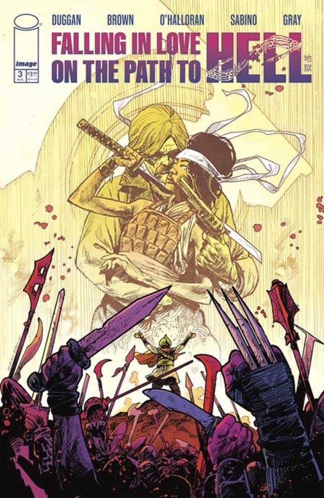 Falling In Love On The Path To Hell #3 Cover A Garry Brown - Walt's Comic Shop