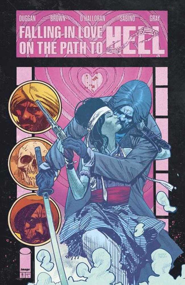 Falling In Love On The Path To Hell 8 Cover A Garry Brown (Mature) - Walt's Comic Shop