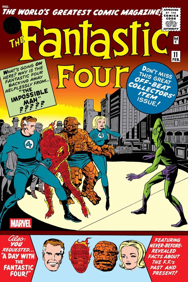 Fantastic Four 11 Facsimile Edition - Walt's Comic Shop