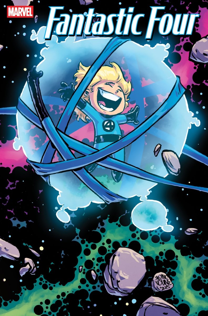 Fantastic Four 2 Skottie Young 5 - Part Connecting Variant - Walt's Comic Shop