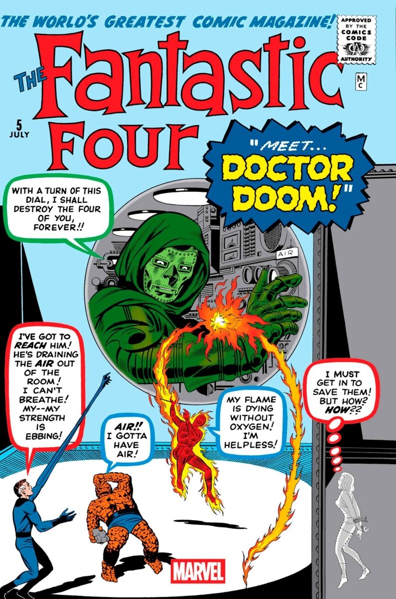 Fantastic Four 5 Facsimile Edition - Walt's Comic Shop