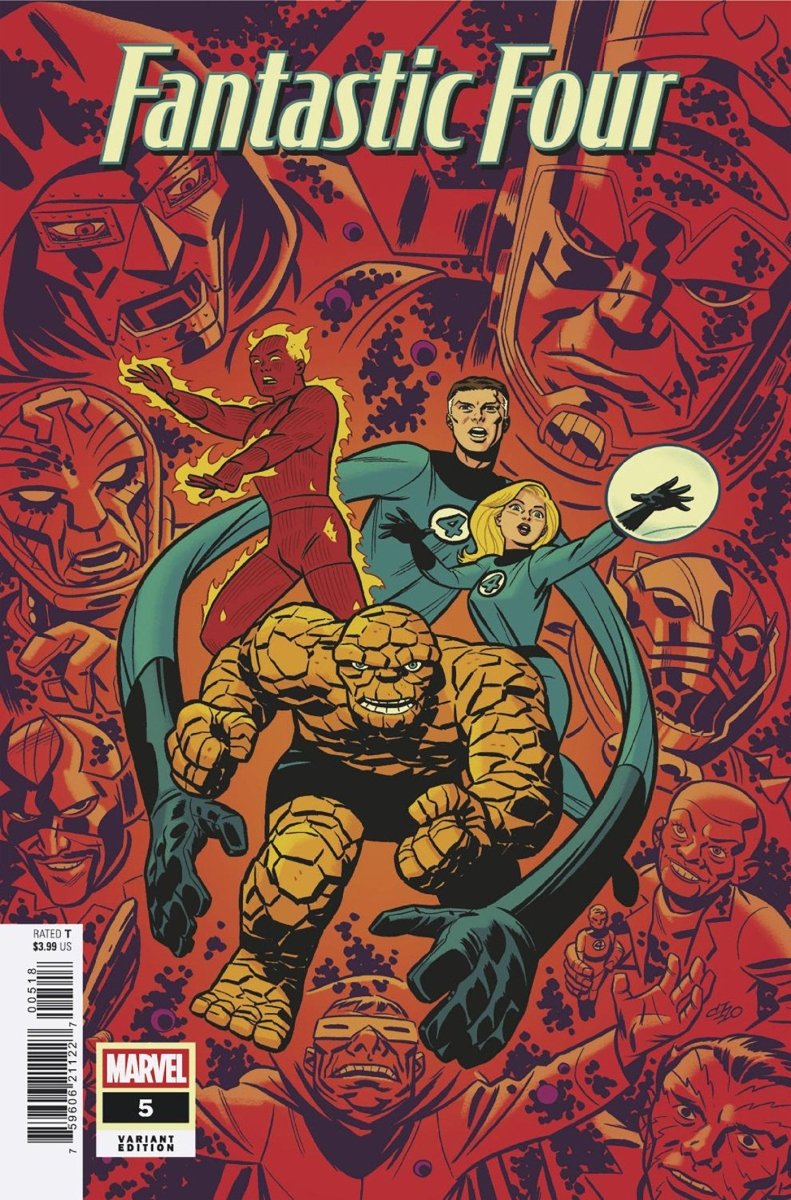 Fantastic Four 5 Michael Cho 1:25 Ratio Variant - Walt's Comic Shop