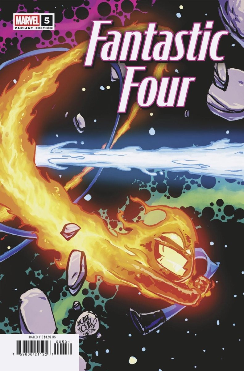 Fantastic Four 5 Skottie Young 5 Part Connecting Variant - Walt's Comic Shop