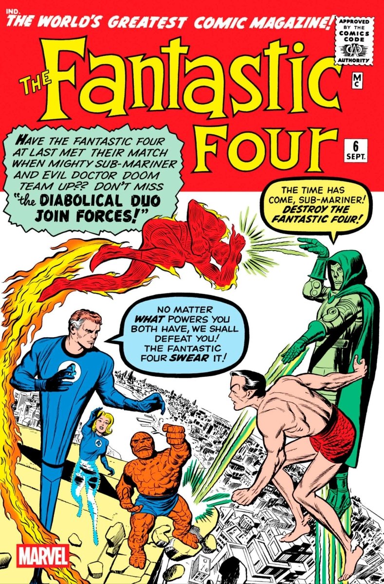 Fantastic Four 6 Facsimile Edition - Walt's Comic Shop