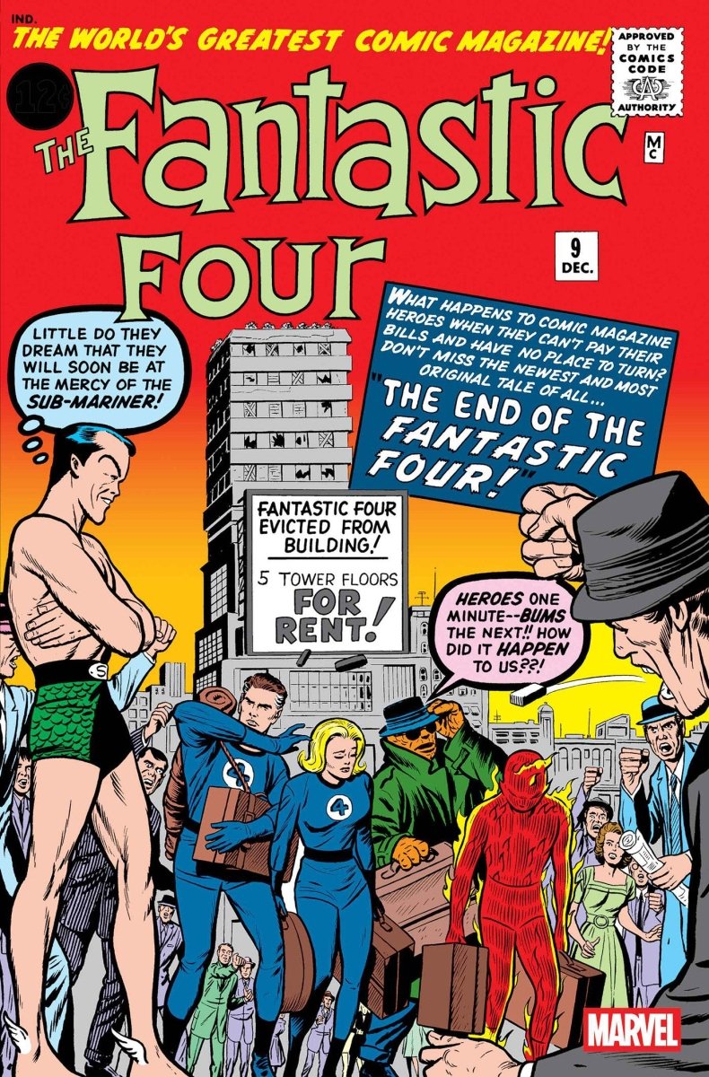Fantastic Four 9 Facsimile Edition - Walt's Comic Shop