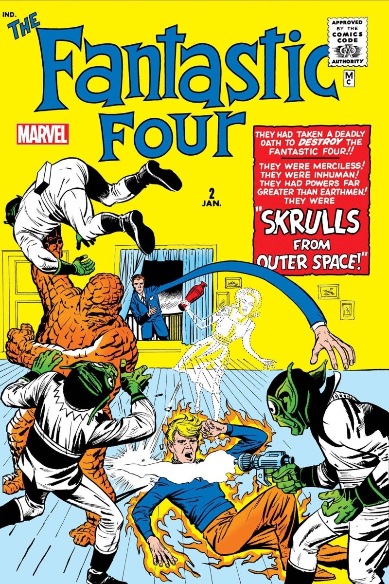 Fantastic Four Facsimile Edition #2 Foil Variant - Walt's Comic Shop