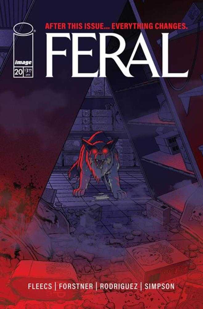 Feral 20 Cover A Tony Fleecs & Trish Forstner - Walt's Comic Shop