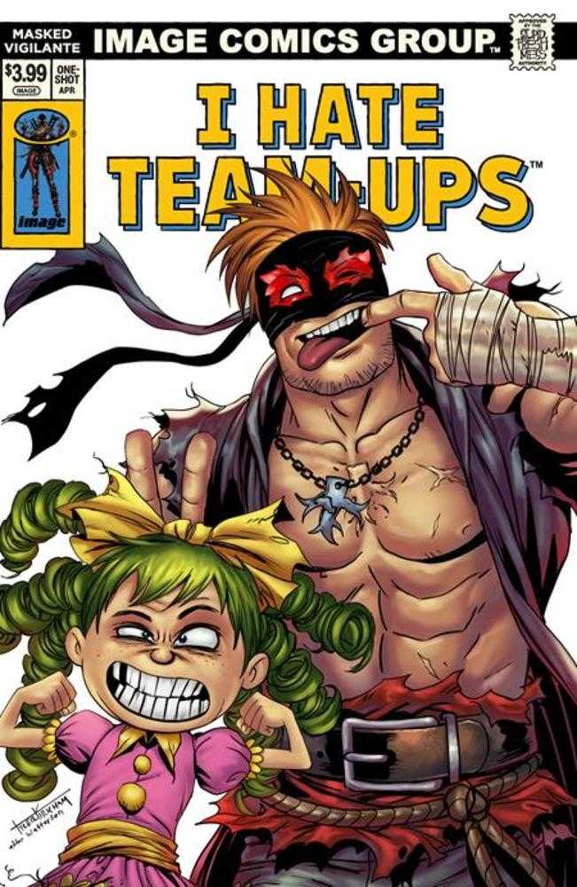 Final Boss Masked Vigilante (One Shot) Cover H Tyler Kirkham I Hate Fairyland Team Up Variant (Mature) - Walt's Comic Shop