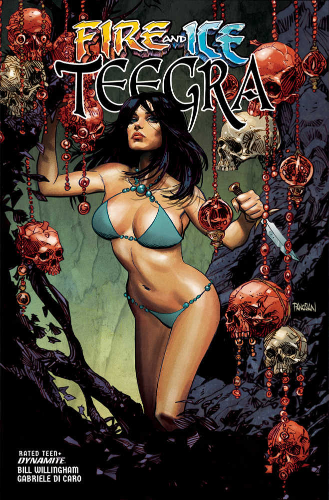 Fire & Ice Teegra One Shot Cover A Panosian - Walt's Comic Shop