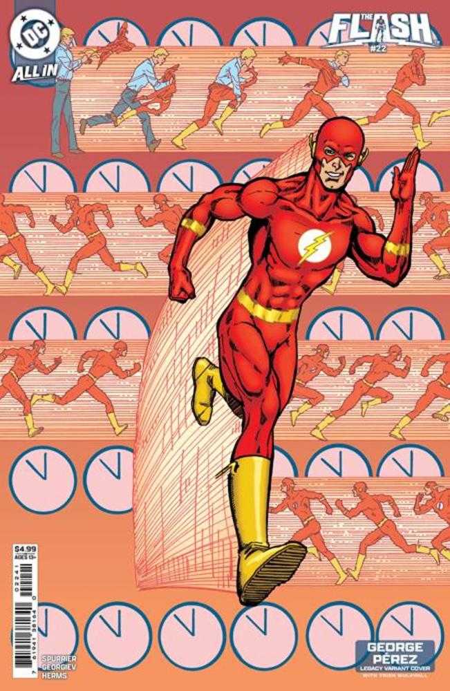 Flash 22 Cover D George Perez Legacy Card Stock Variant - Walt's Comic Shop