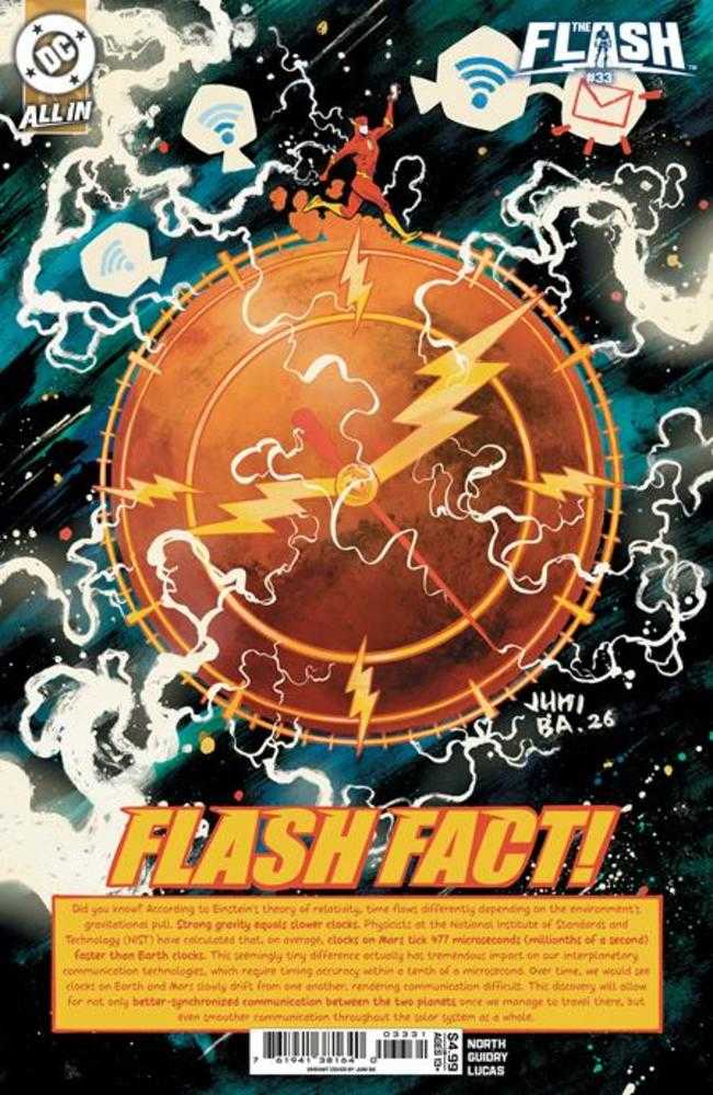 Flash 33 Cover C Juni Ba Card Stock Variant - Walt's Comic Shop