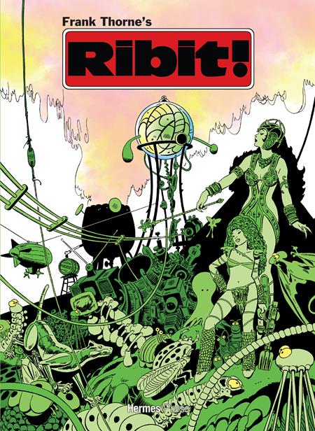 Frank Thorne Library HC Frank Thornes Ribit Expanded Revised Edition *PRE - ORDER* - Walt's Comic Shop