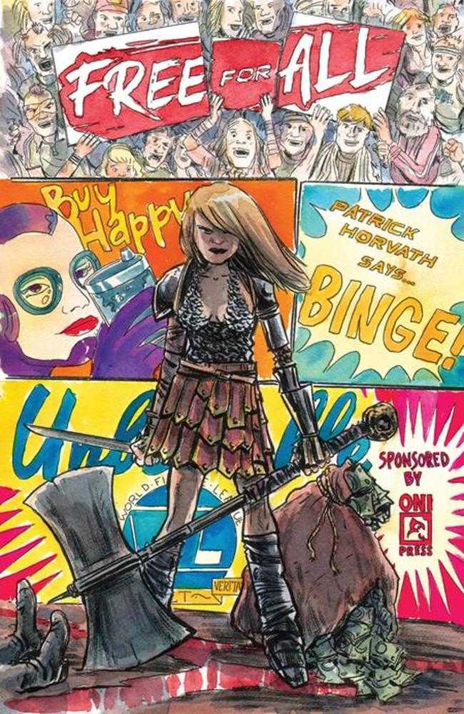 Free For All #1 Cover B Kindt - Walt's Comic Shop