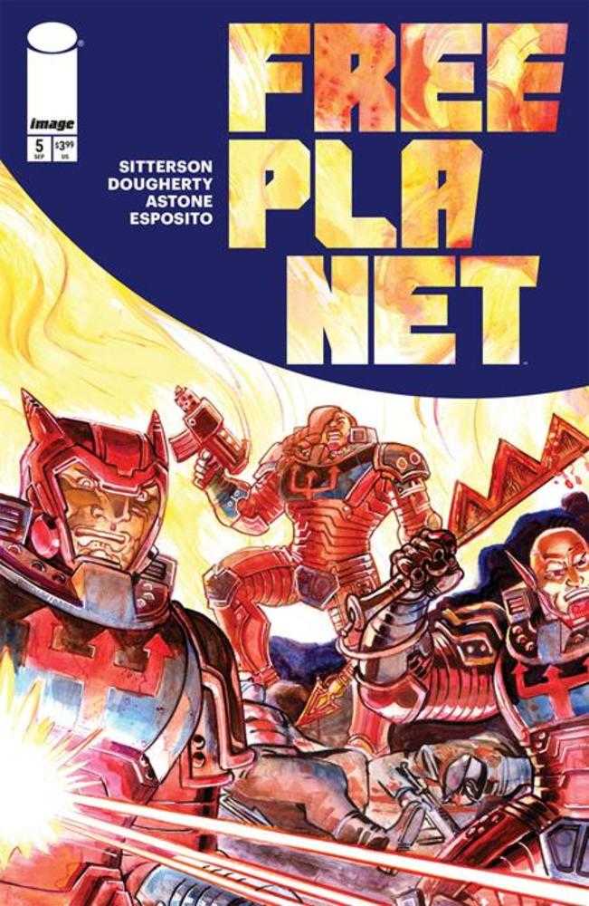 Free Planet 5 Cover A Jed Dougherty - Walt's Comic Shop