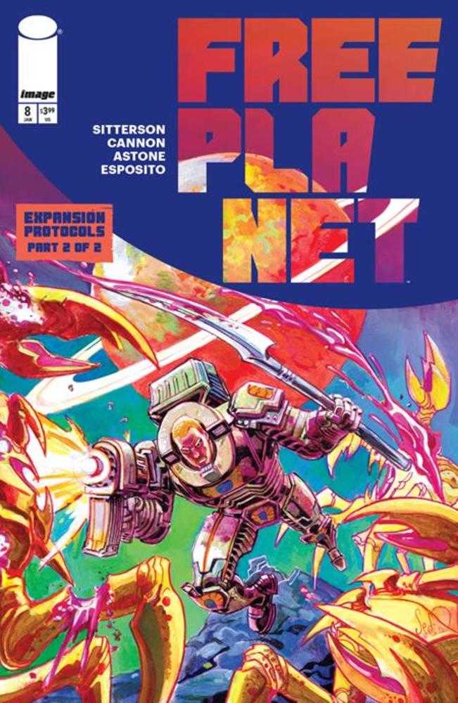 Free Planet 8 Cover A Jed Dougherty - Walt's Comic Shop