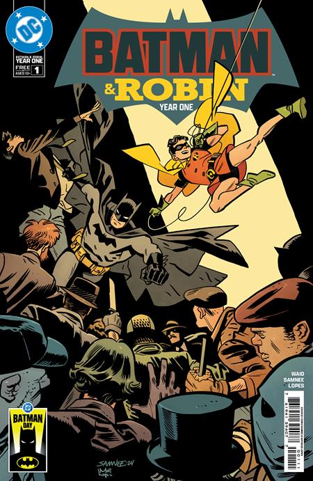 Freebie - Batman Day 2025 - Batman & Robin Year One 1 - Walt's Comic Shop