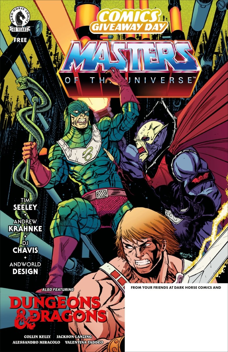 Freebie - Comics Giveaway Day 2026 - He Man And The Masters Of The Universe/Dungeons & Dragons - Walt's Comic Shop