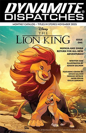 Freebie - Dynamite Dispatches November 2025 - Walt's Comic Shop