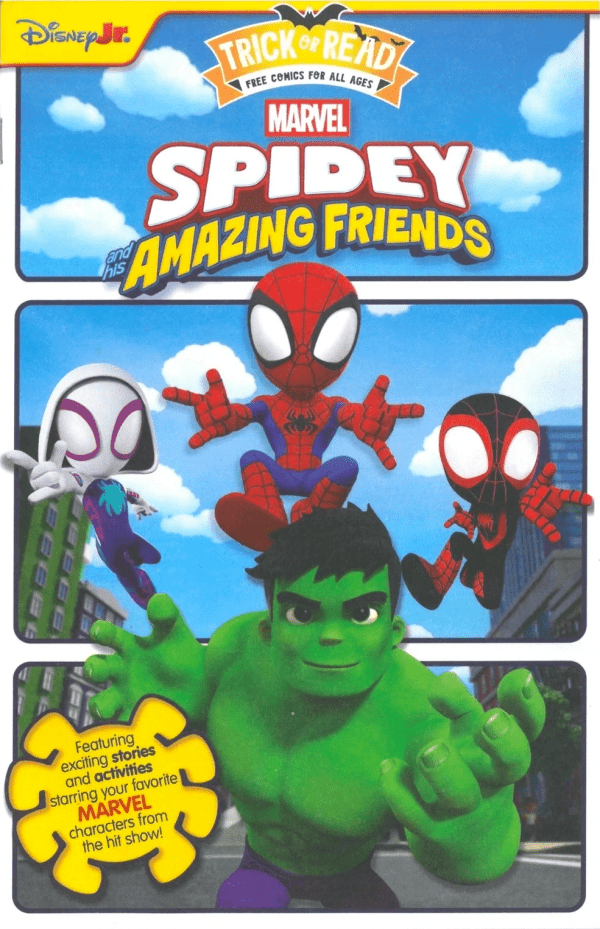 Freebie - Spidey And His Amazing Friends 1 Halloween Trick Or Read - Walt's Comic Shop