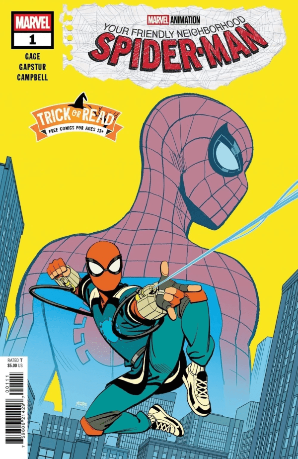 Freebie - Your Friendly Neighborhood Spider - Man 1 Halloween Trick Or Read 2025 - Walt's Comic Shop