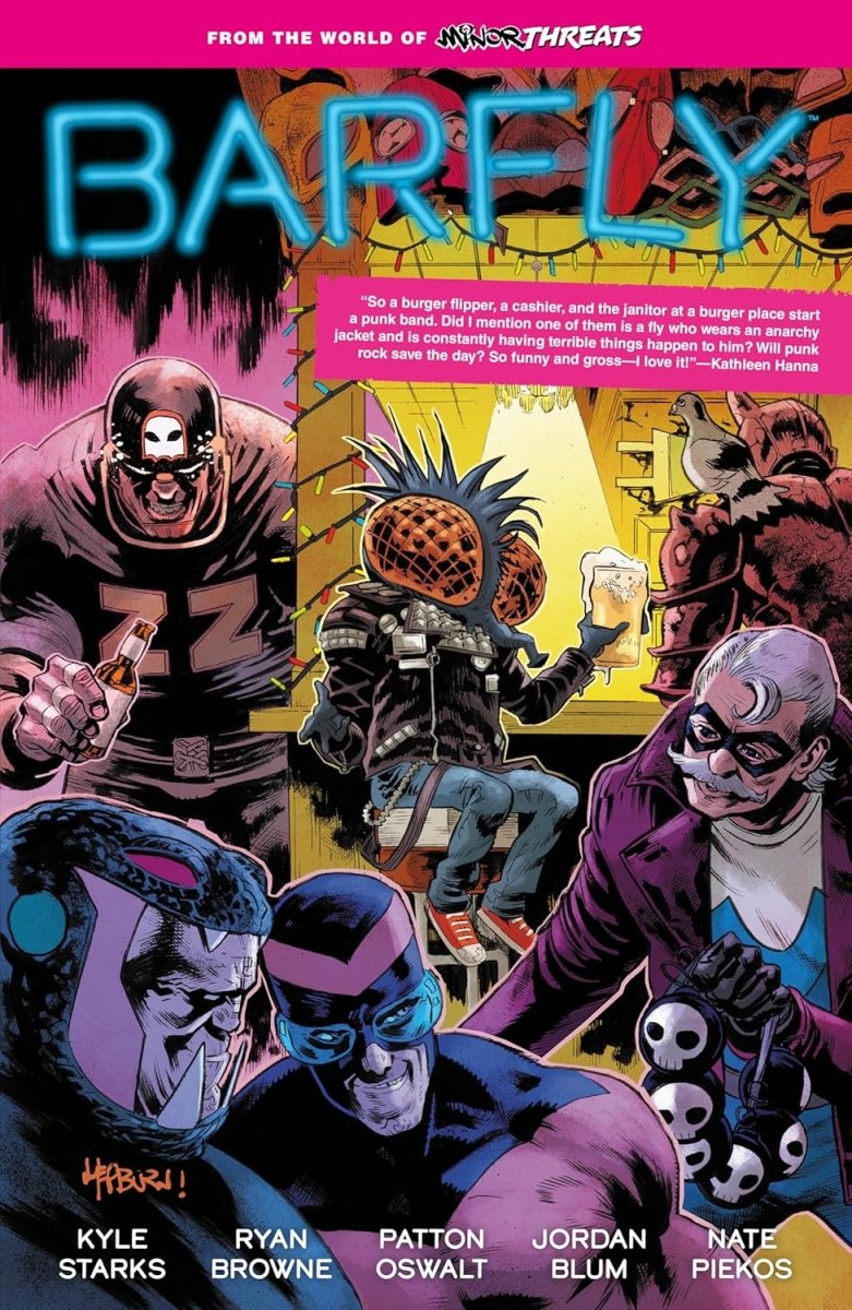 From The World Of Minor Threats: Barfly TP - Walt's Comic Shop