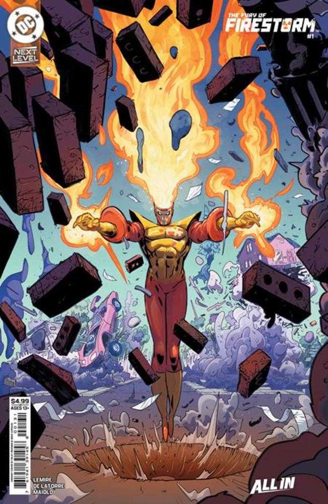 Fury Of Firestorm 1 (Of 6) Cover B Riley Rossmo Card Stock Variant - Walt's Comic Shop