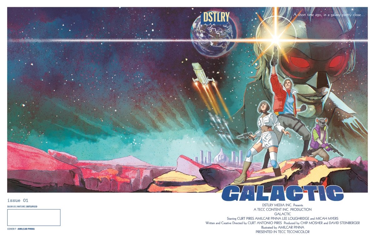 Galactic 1 Cover F Amilcar Pinna Homage Variant - Walt's Comic Shop
