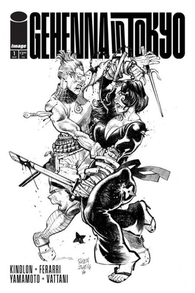Gehenna In Tokyo (One Shot) Cover F Maurizio Rosenzweig Variant (Mature) - Walt's Comic Shop