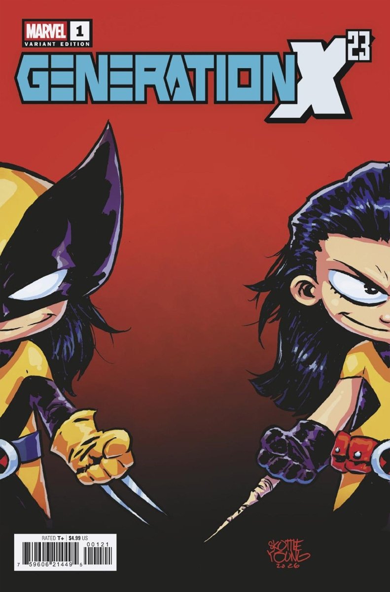 洋書 The MARVEL Art of Skottie Young Generation X 23 #1 Skottie Young Variant