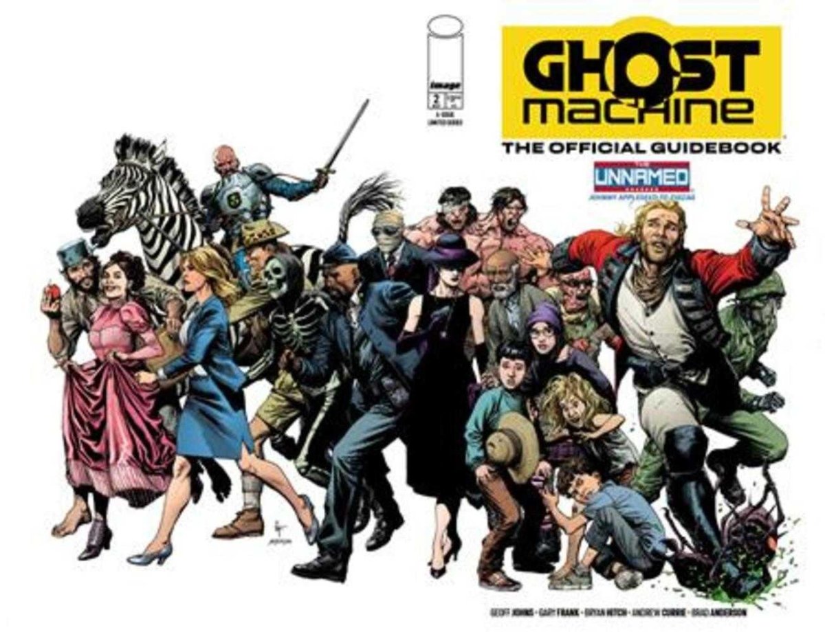 Ghost Machine The Official Guidebook 2 (Of 5) Cover A Gary Frank & Brad Anderson Wraparound - Walt's Comic Shop