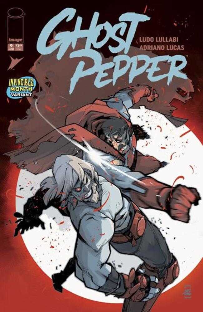 Ghost Pepper 9 Cover F Ludo Lullabi Invincible Team Up Variant - Walt's Comic Shop