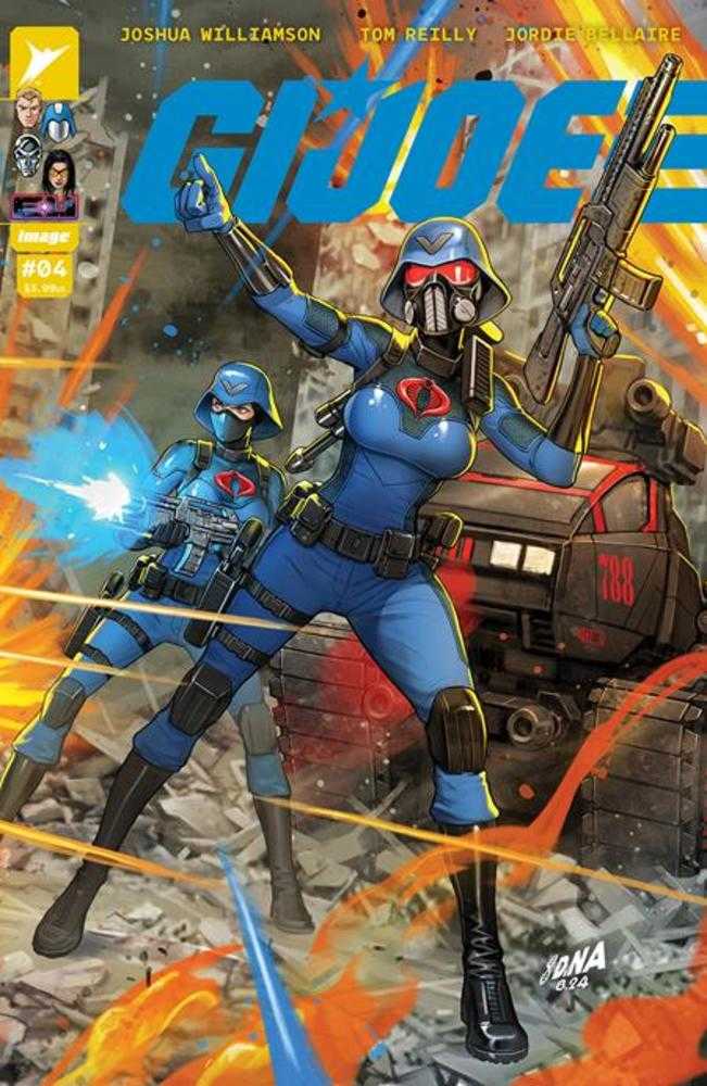 G.I. Joe #4 Cover D 1 in 10 David Nakayama Connecting Variant - Walt's Comic Shop