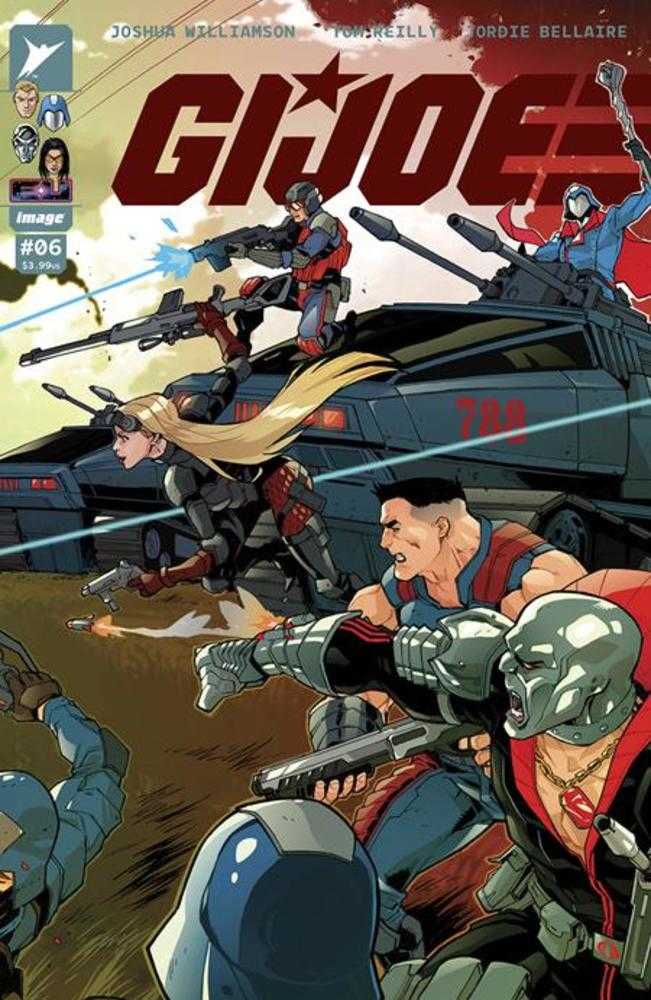 G.I. Joe #6 Cover D Karl Kerschl Connecting 1:10 Ratio Variant - Walt's Comic Shop