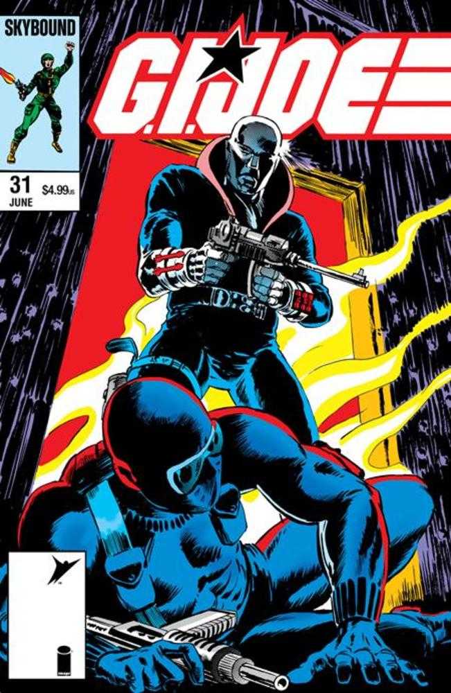 G.I. Joe A Real American Hero 31 Hama Files Edition Cover C Michael Golden Foil Variant - Walt's Comic Shop