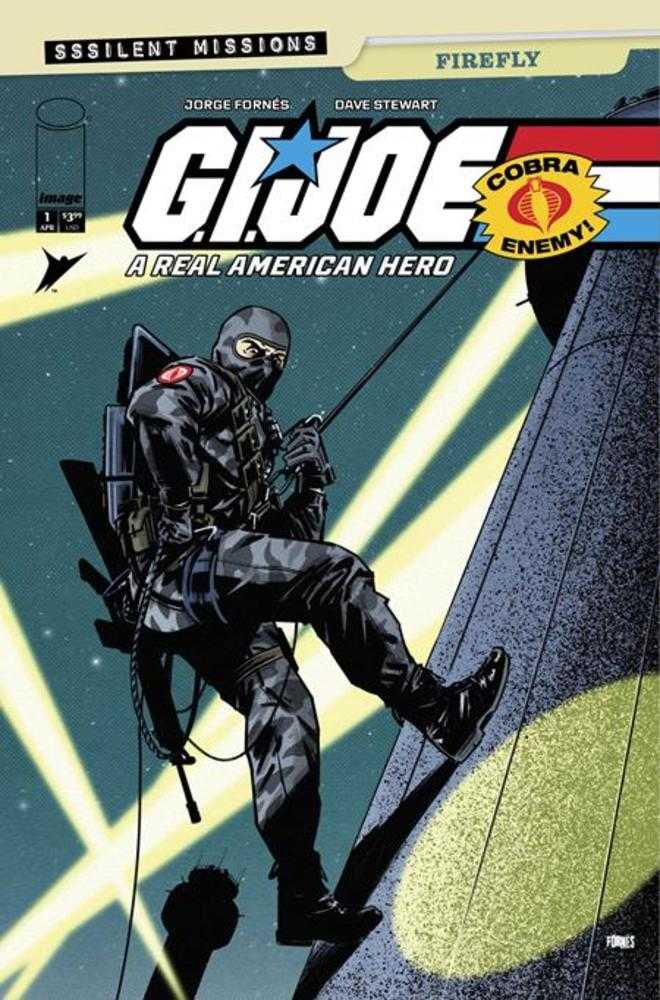 G.I. Joe A Real American Hero Sssilent Missions Firefly 1 (One Shot) Cover B Jorge Fornes Variant - Walt's Comic Shop