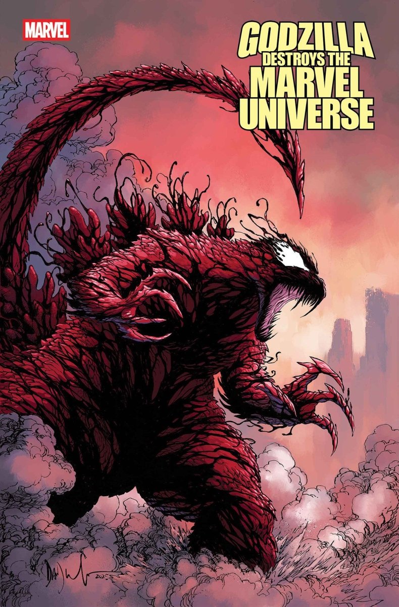 Godzilla Destroys The Marvel Universe #5 Dave Wachter Marvelized